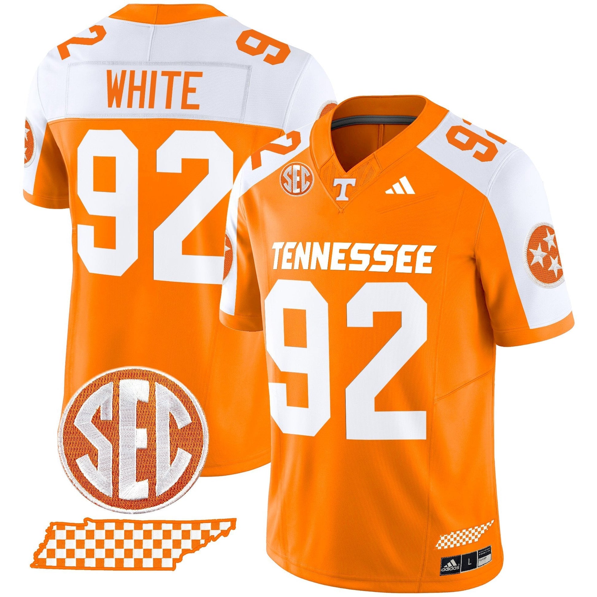 Men's Tennessee Volunteers 2025 Vapor Limited Jersey V2 - All Stitched