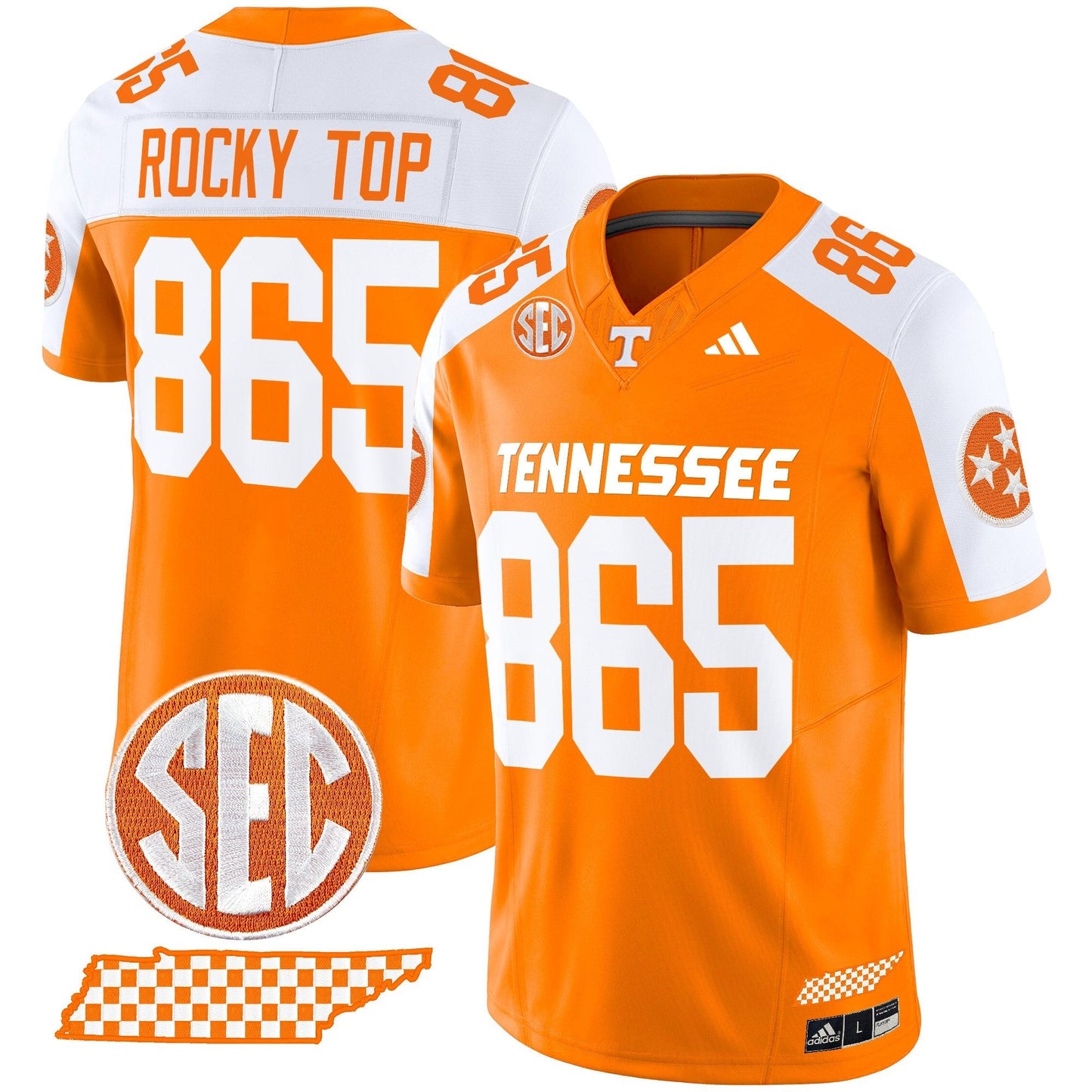 Men's Tennessee Volunteers 2025 Vapor Limited Jersey V2 - All Stitched