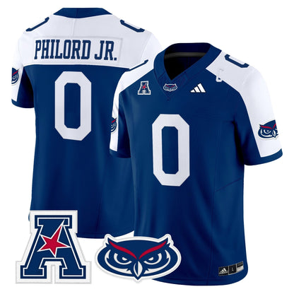 Men's Florida Atlantic Owls 2025 Vapor Limited Jersey - All Stitched
