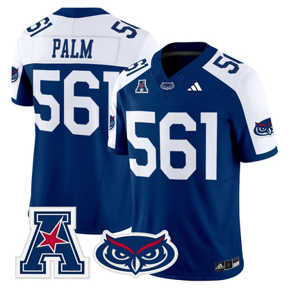 Men's Florida Atlantic Owls 2025 Vapor Limited Jersey - All Stitched