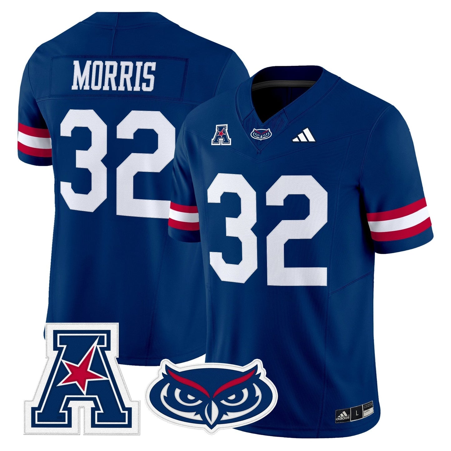 Men's Florida Atlantic Owls 2025 Vapor Limited Jersey - All Stitched