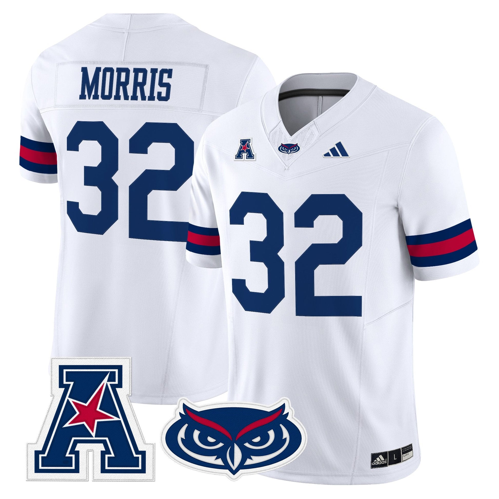 Men's Florida Atlantic Owls 2025 Vapor Limited Jersey - All Stitched