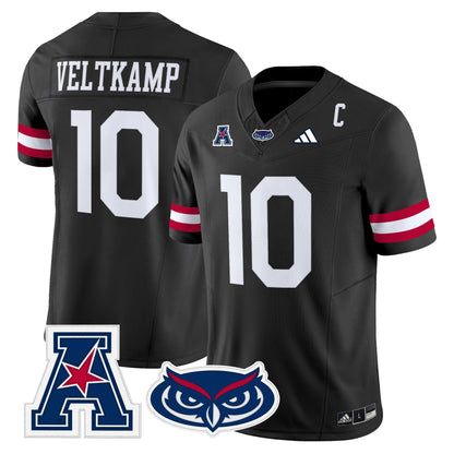 Men's Florida Atlantic Owls 2025 Vapor Limited Jersey - All Stitched