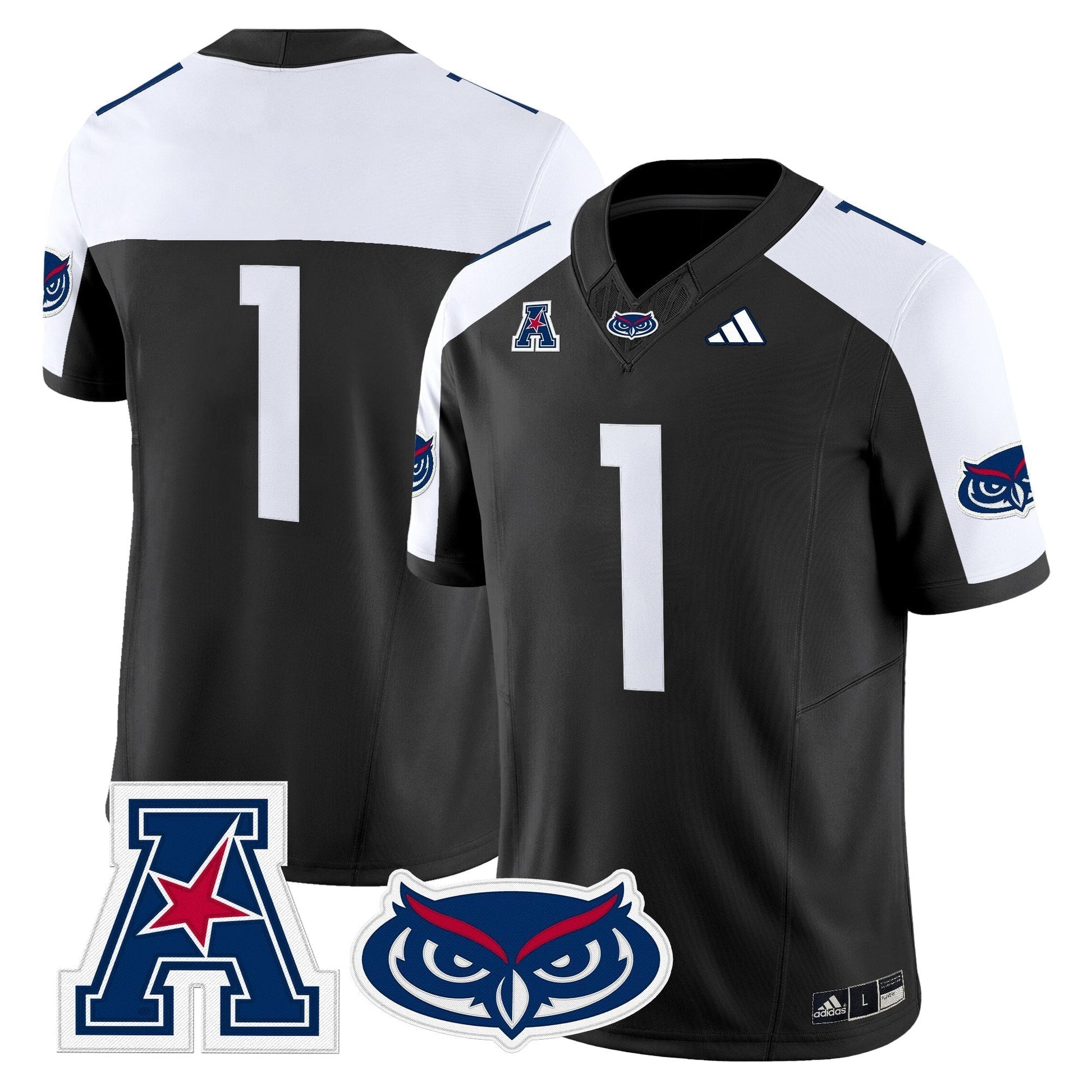 Men's Florida Atlantic Owls 2025 Vapor Limited Jersey - All Stitched