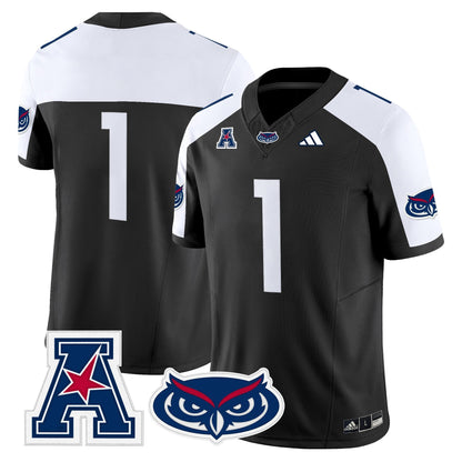 Men's Florida Atlantic Owls 2025 Vapor Limited Jersey - All Stitched