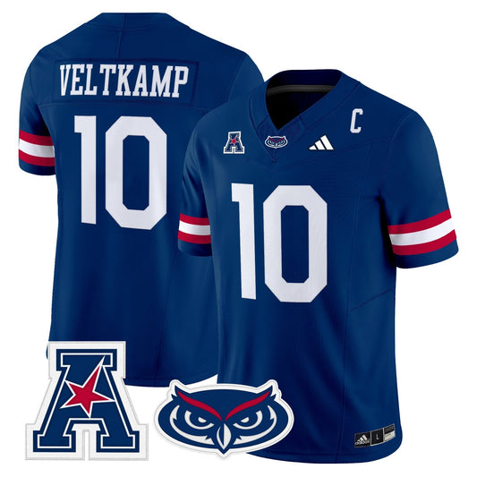 Men's Florida Atlantic Owls 2025 Vapor Limited Jersey - All Stitched