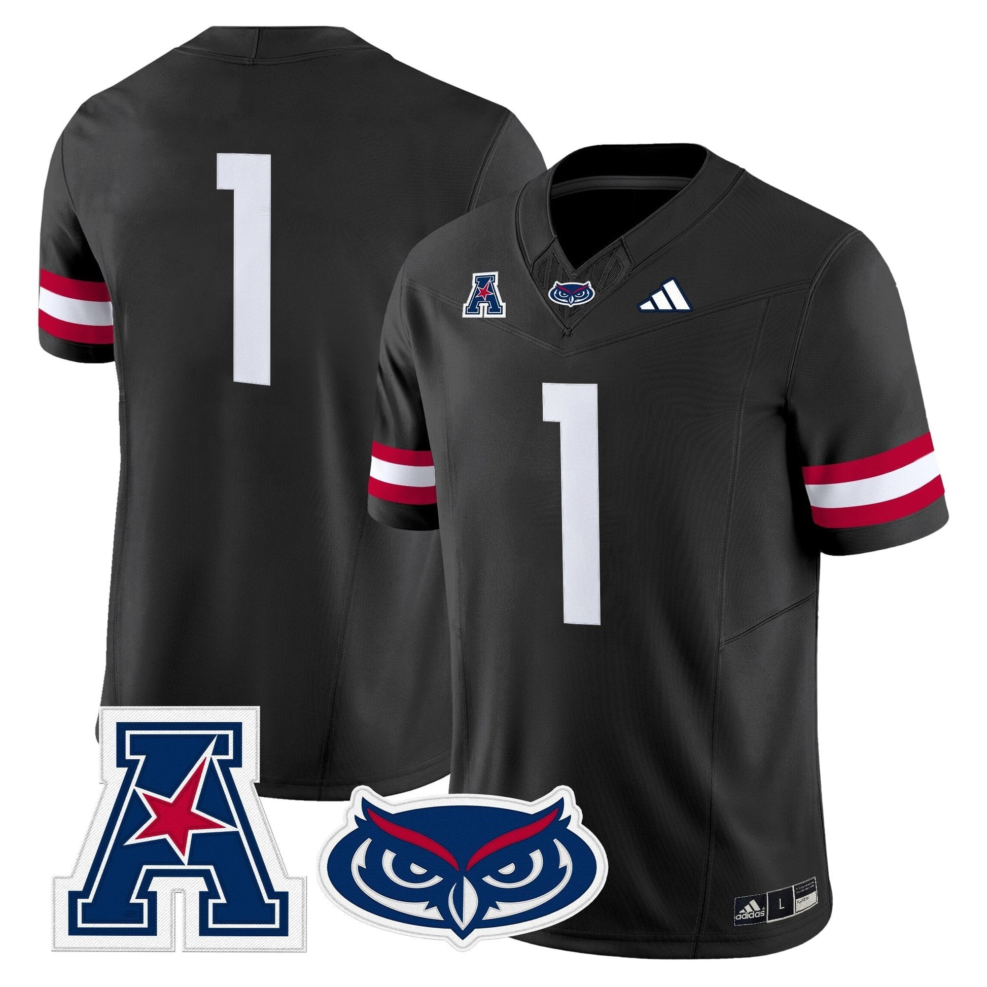 Men's Florida Atlantic Owls 2025 Vapor Limited Jersey - All Stitched