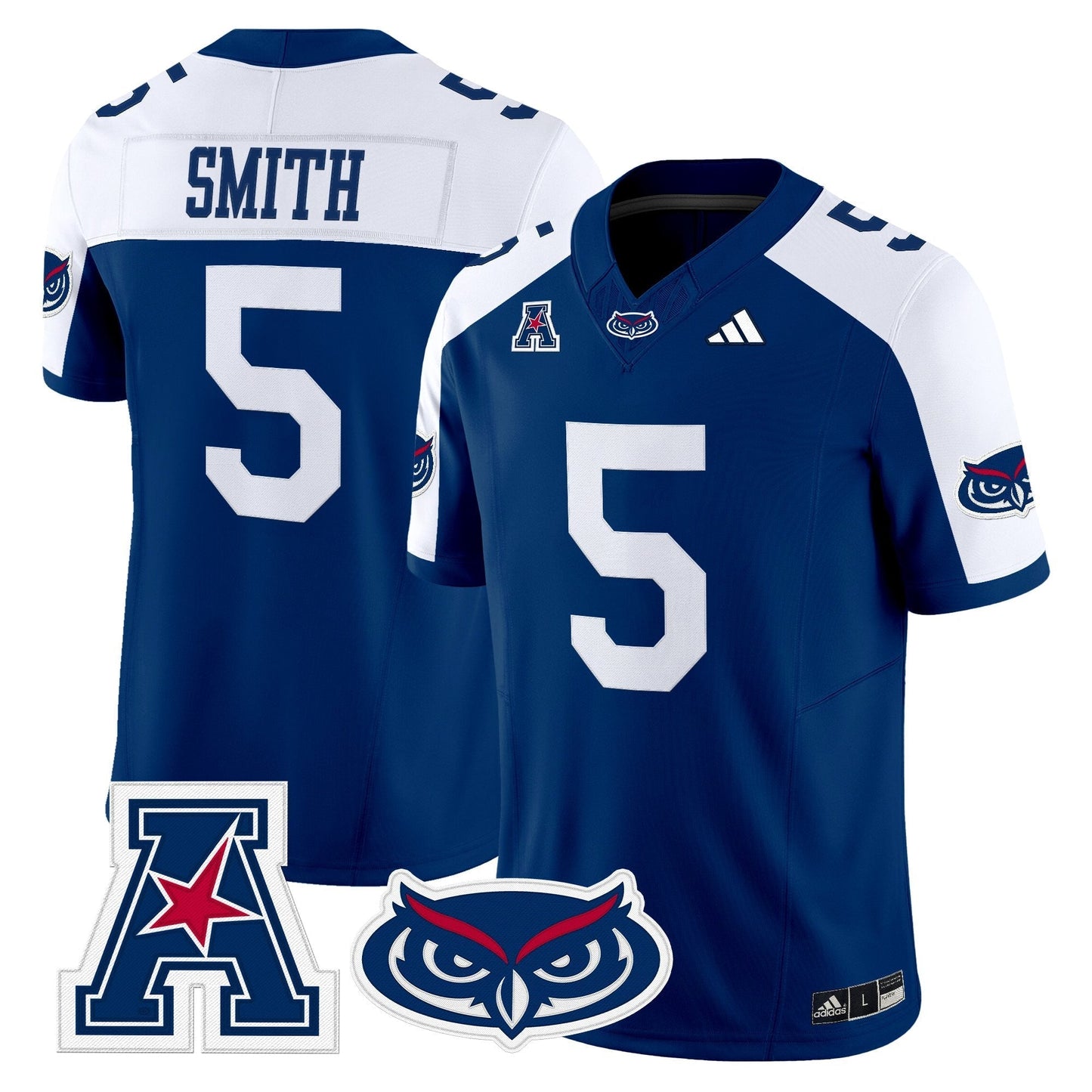 Men's Florida Atlantic Owls 2025 Vapor Limited Jersey - All Stitched