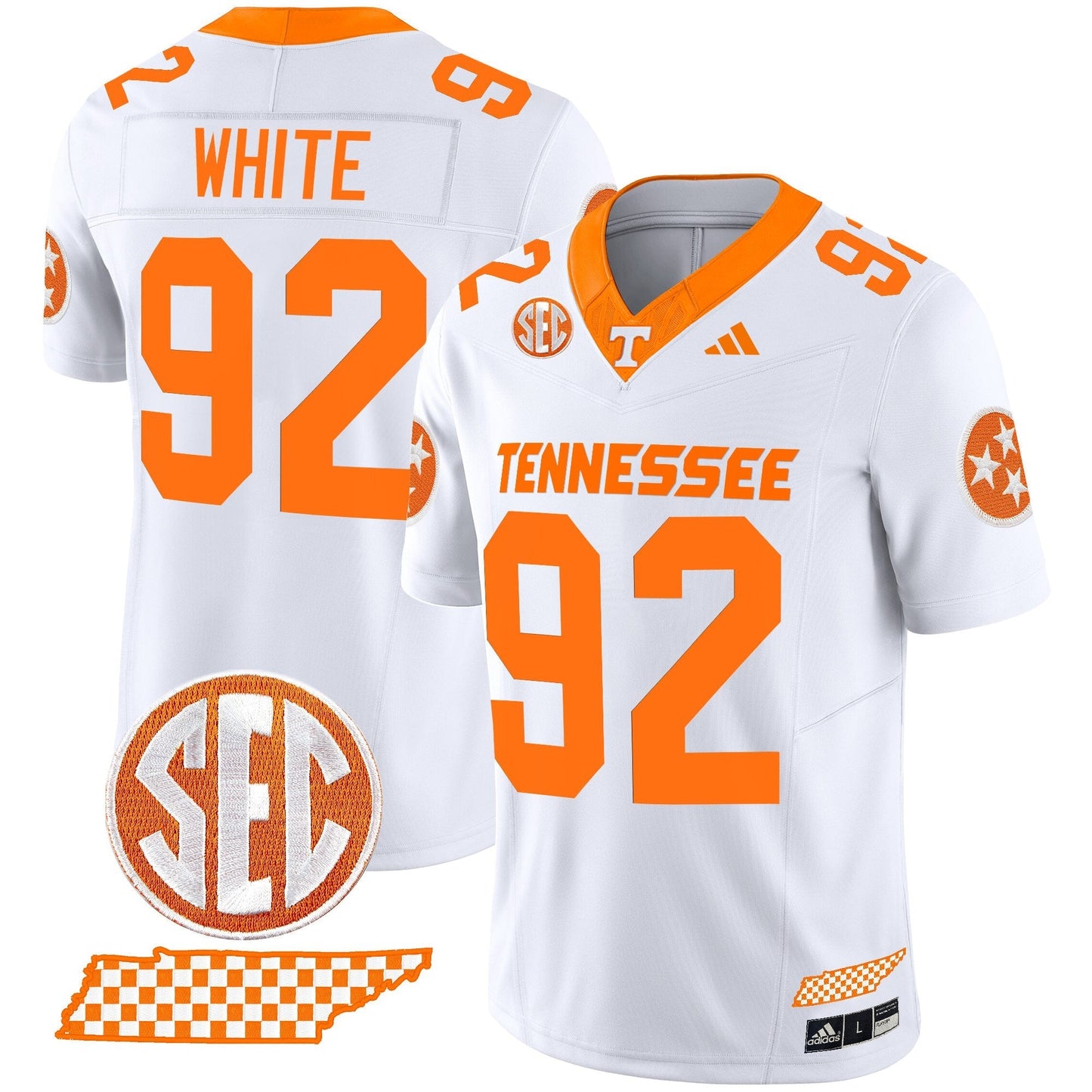 Men's Tennessee Volunteers 2025 Vapor Limited Jersey V2 - All Stitched