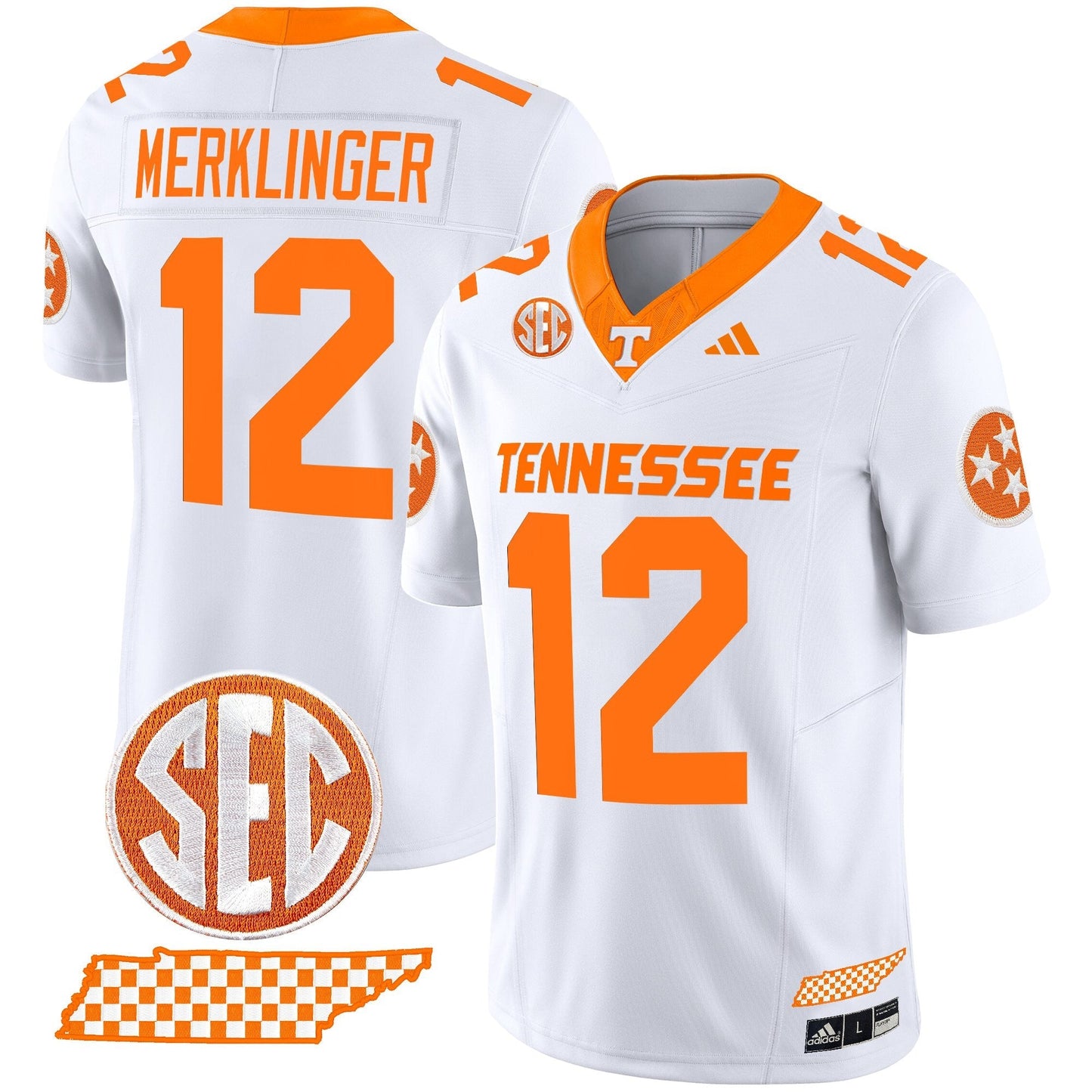 Men's Tennessee Volunteers 2025 Vapor Limited Jersey V2 - All Stitched