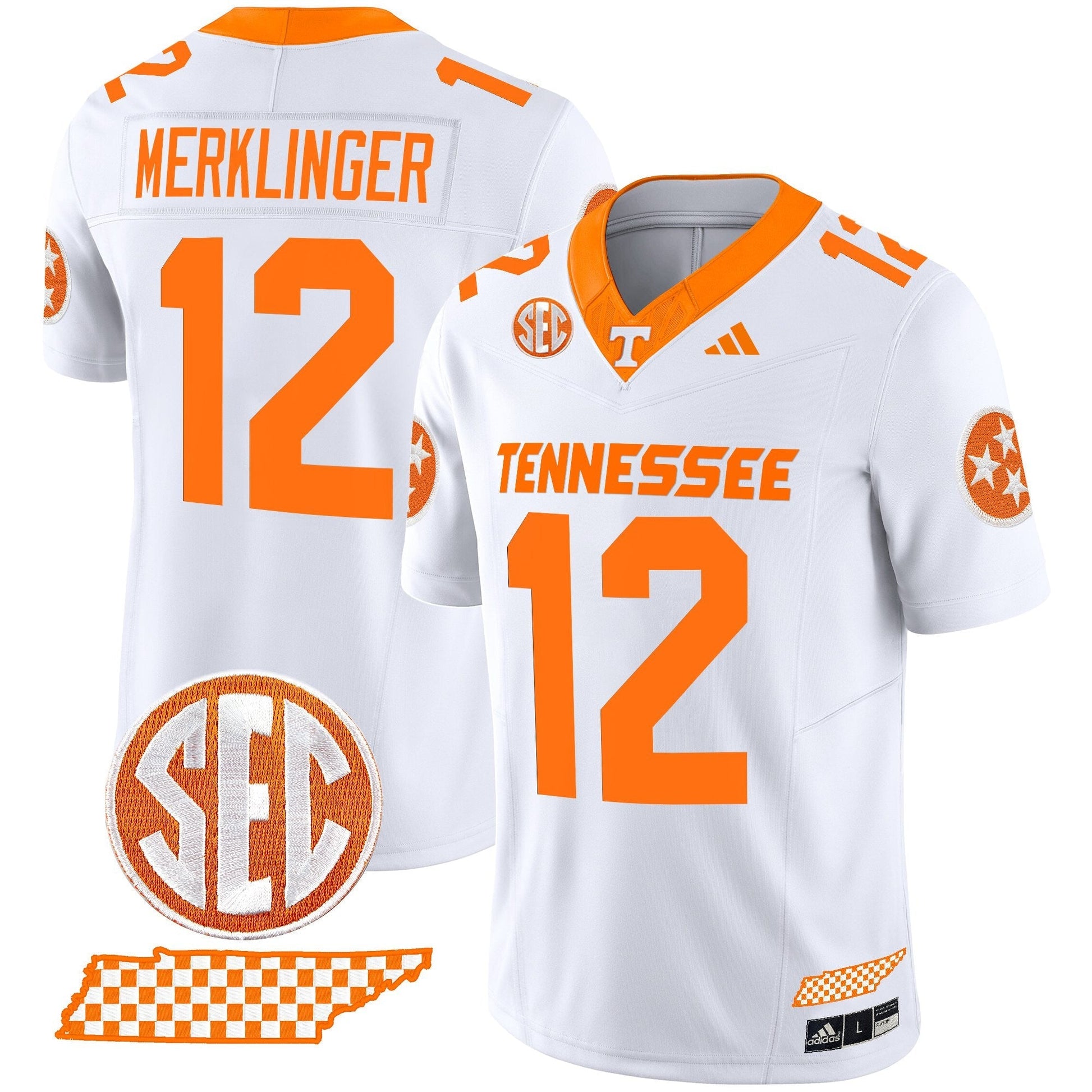 Men's Tennessee Volunteers 2025 Vapor Limited Jersey V2 - All Stitched