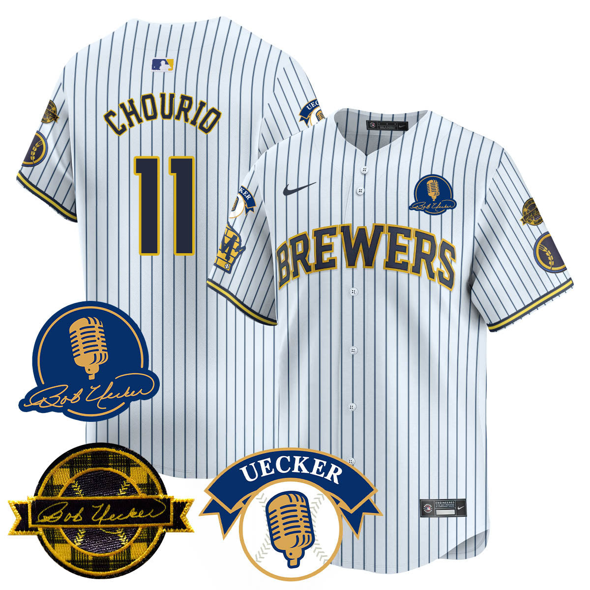 MIL 2025 Limited Jersey - Bob Uecker Patch - All Stitched