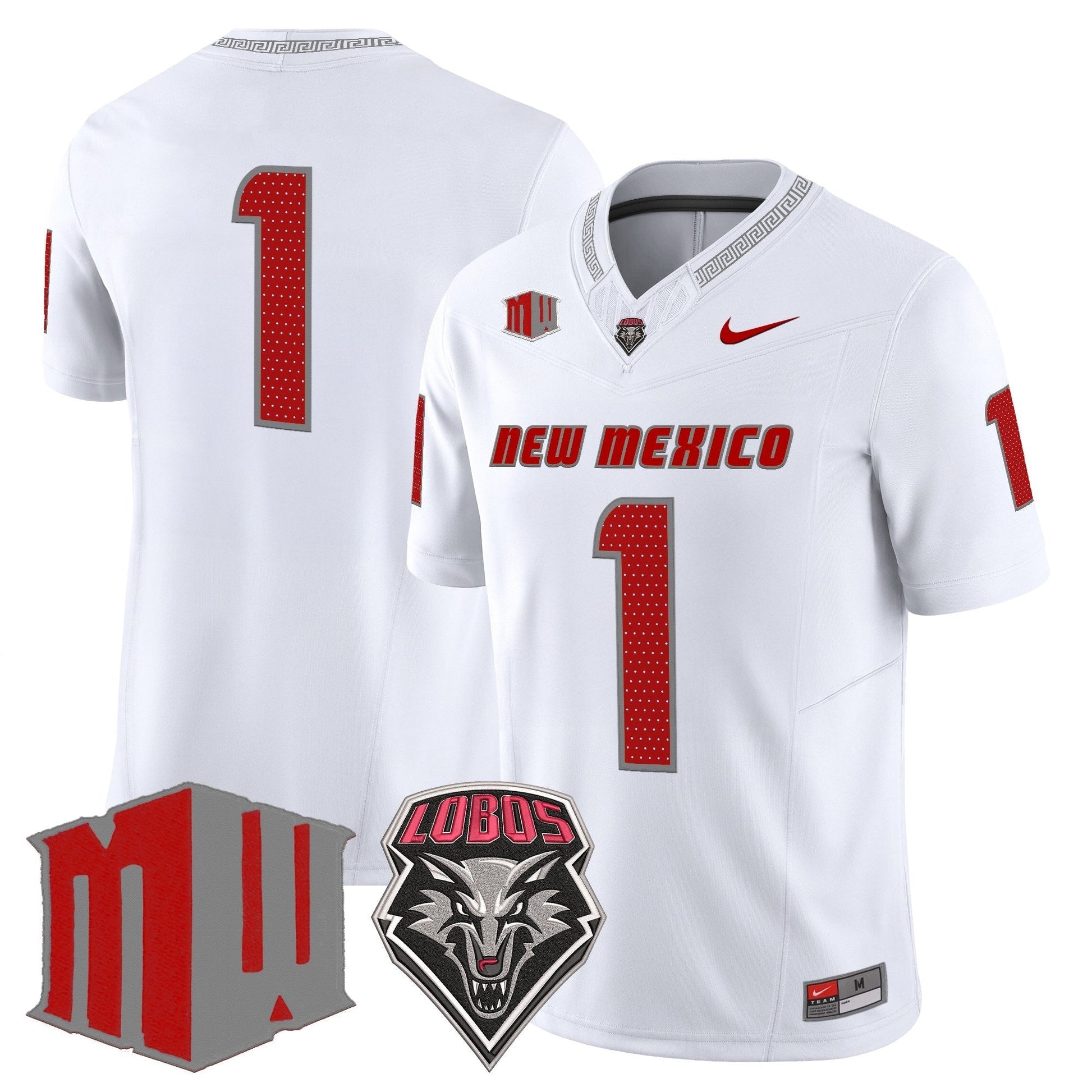 Men's New Mexico Lobos 2025 Vapor Limited Jersey - All Stitched