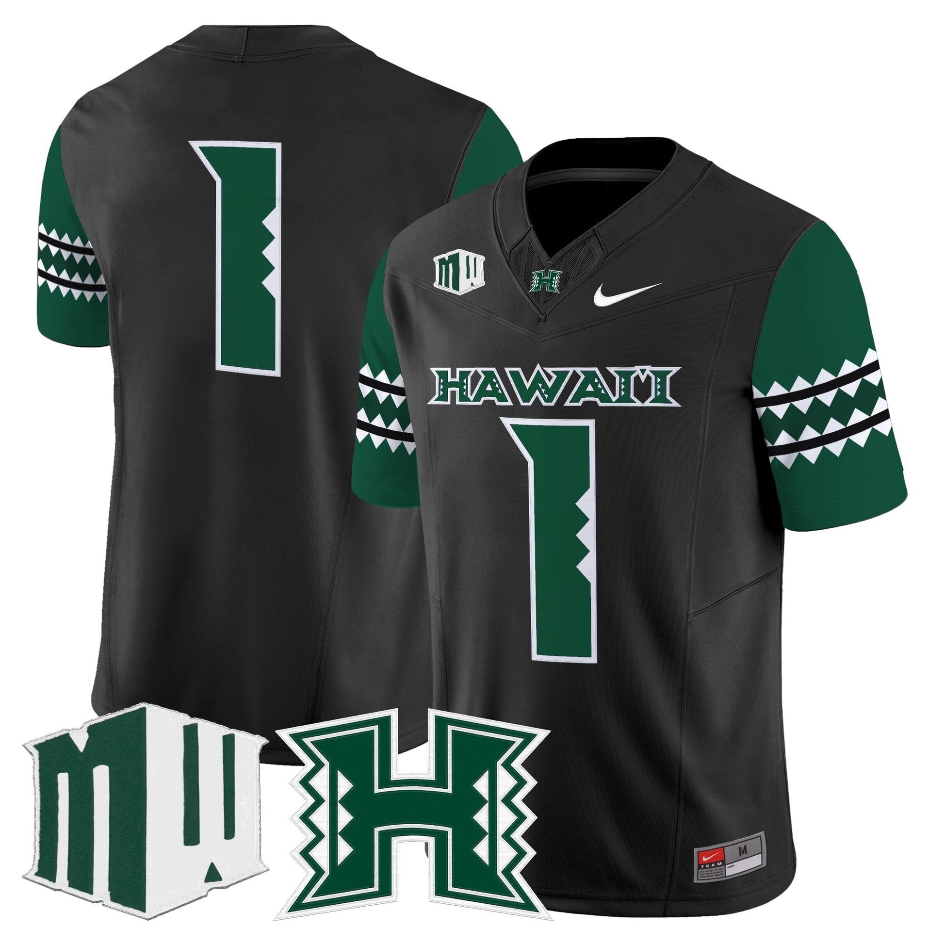 Men's Hawai'i Rainbow Warriors 2025 Vapor Limited Jersey - All Stitched