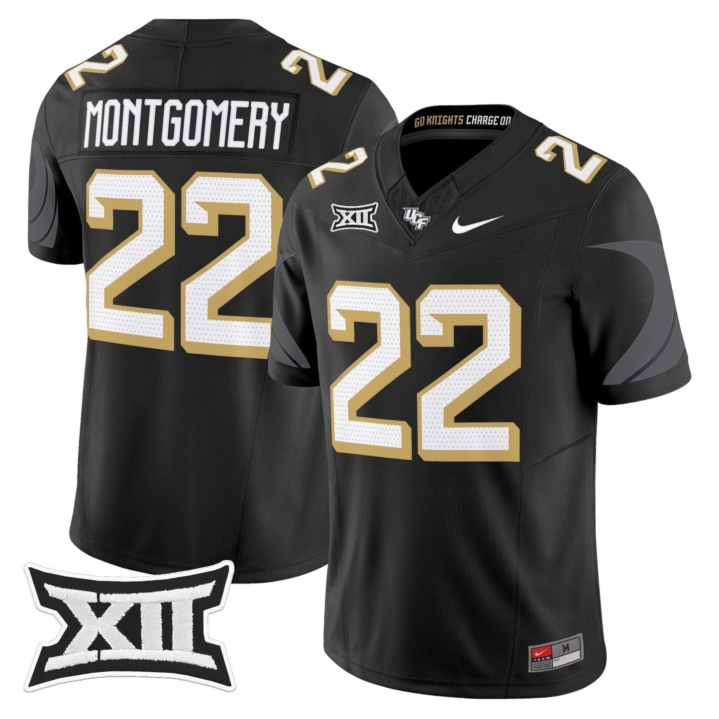 Men's UCF Knights 2025 Vapor Limited Jersey - All Stitched