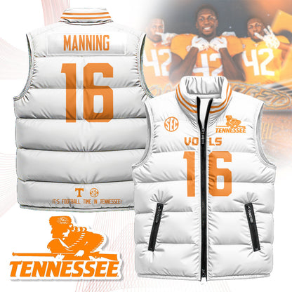 Tennessee Volunteers Unisex Puffer Vest