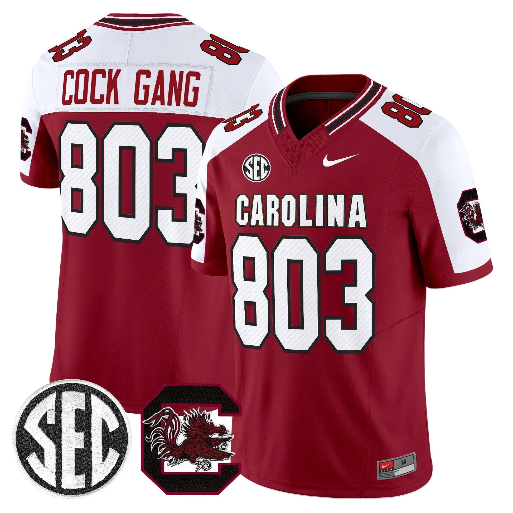 Men's South Carolina Gamecocks 'Rebrand 2026' Vapor Limited Jersey - All Stitched