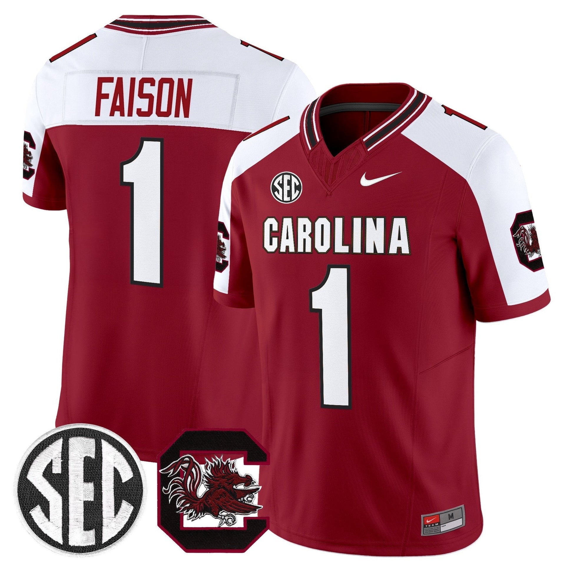 Men's South Carolina Gamecocks 'Rebrand 2026' Vapor Limited Jersey - All Stitched