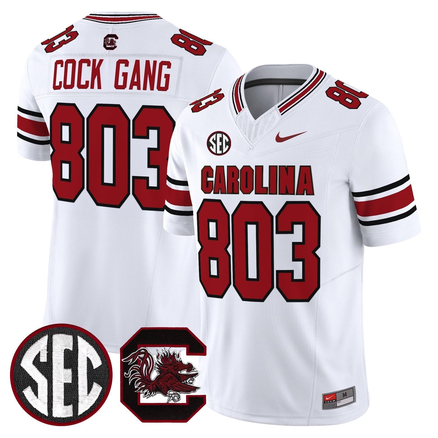 Men's South Carolina Gamecocks 'Rebrand 2026' Vapor Limited Jersey - All Stitched