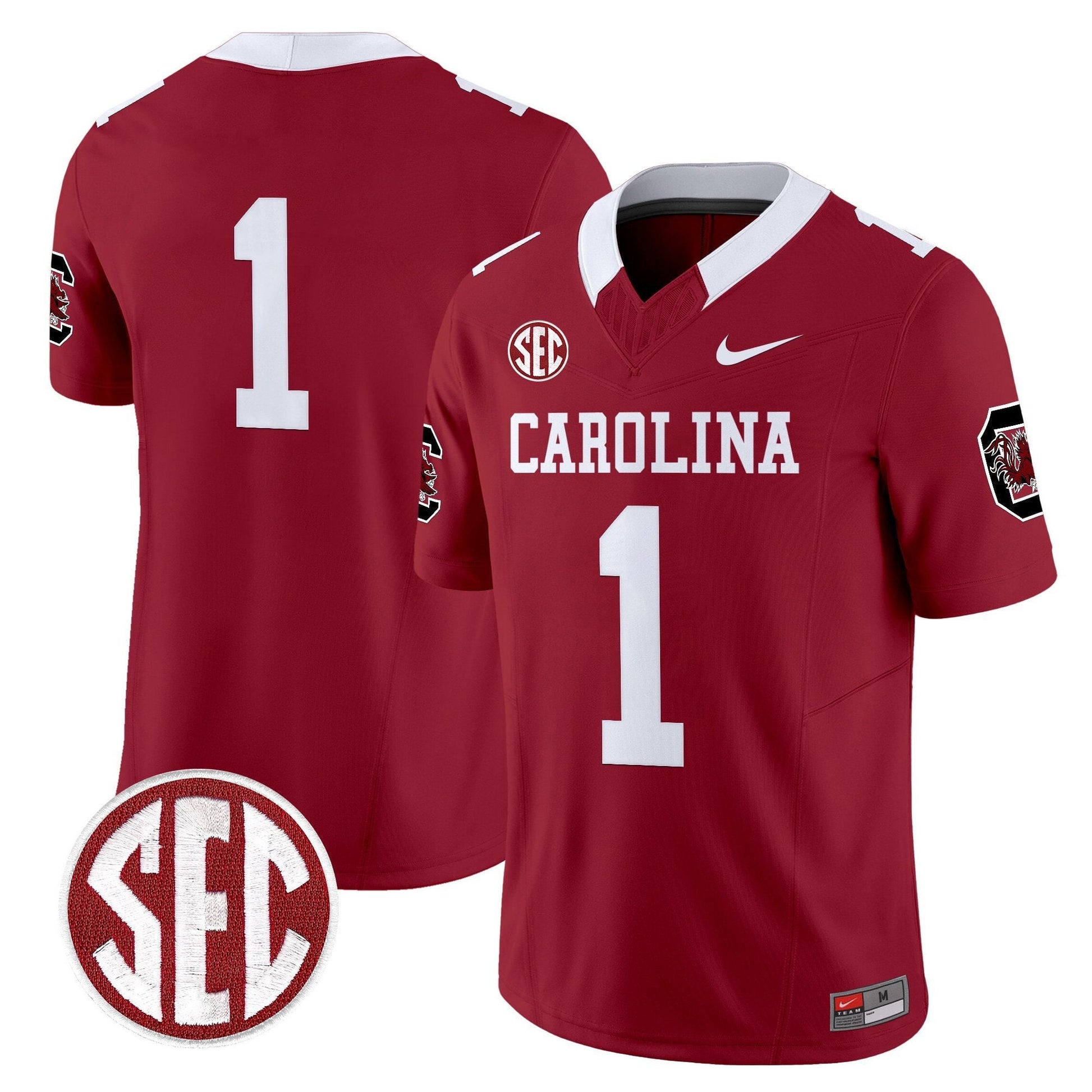 Men's South Carolina Gamecocks 1980 Throwback Vapor Limited Jersey – Rebrand 2026 – All Stitched
