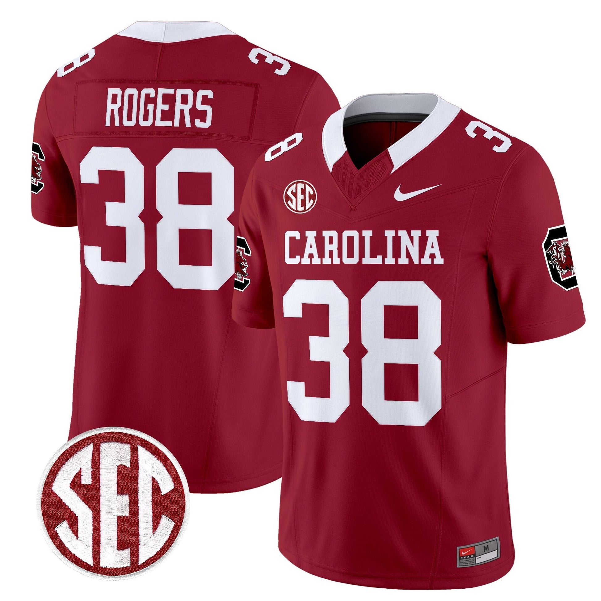 Men's South Carolina Gamecocks 1980 Throwback Vapor Limited Jersey – Rebrand 2026 – All Stitched