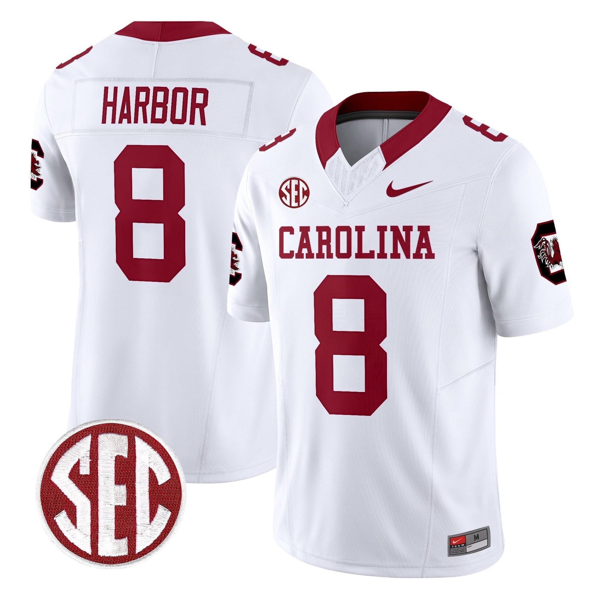 Men's South Carolina Gamecocks 1980 Throwback Vapor Limited Jersey – Rebrand 2026 – All Stitched