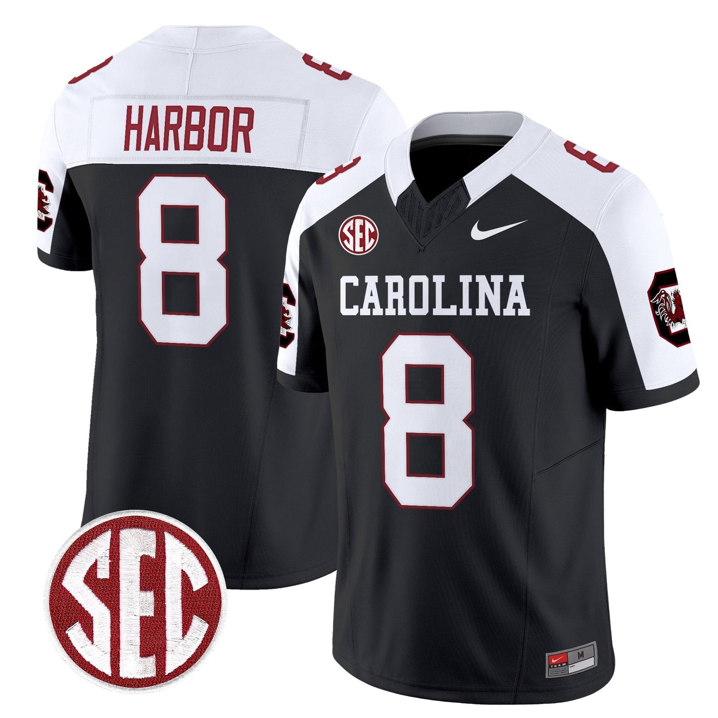 Men's South Carolina Gamecocks 1980 Throwback Vapor Limited Jersey – Rebrand 2026 – All Stitched