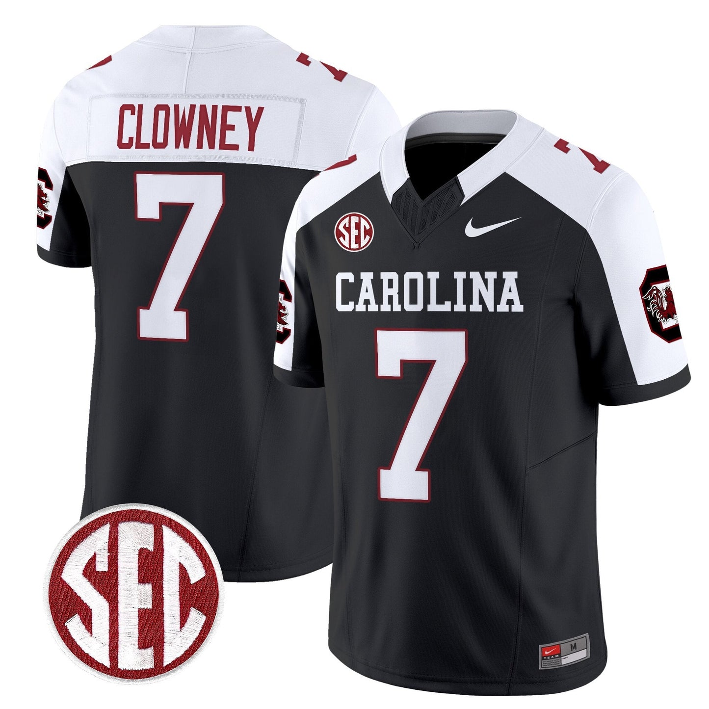 Men's South Carolina Gamecocks 1980 Throwback Vapor Limited Jersey – Rebrand 2026 – All Stitched