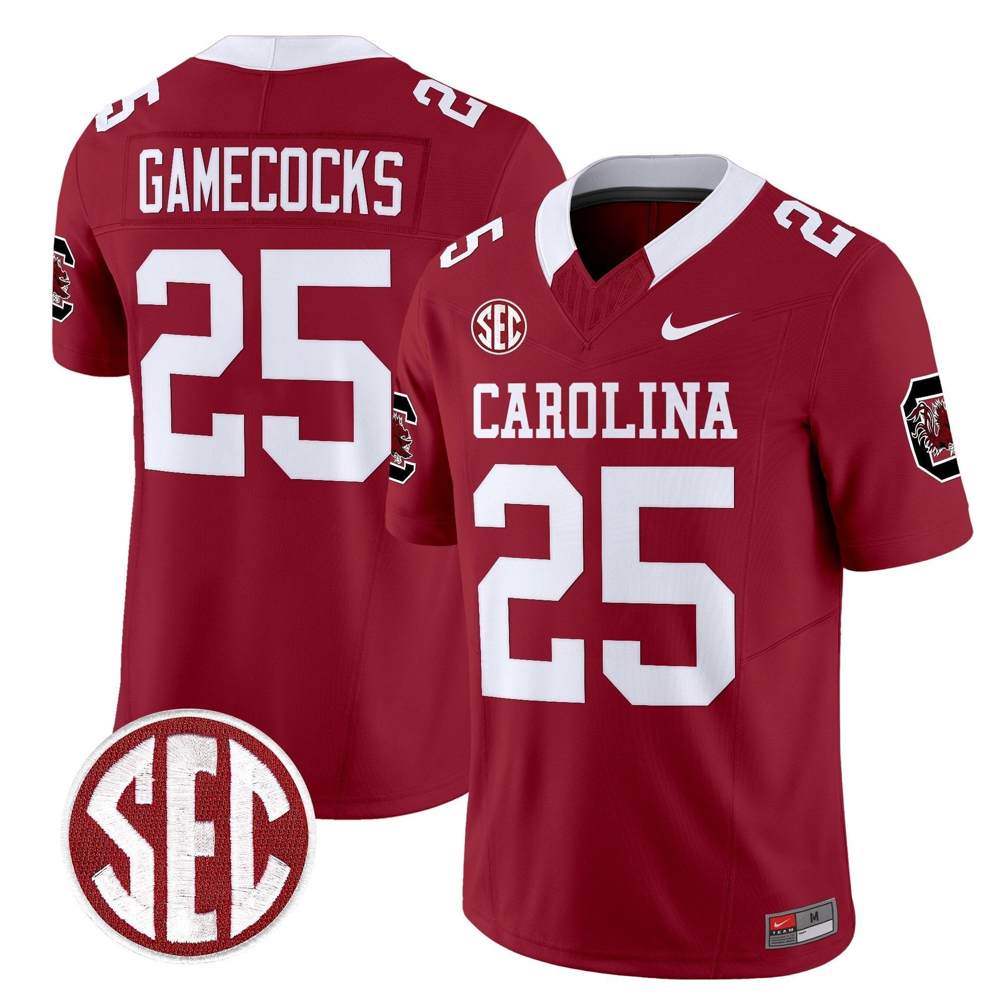 Men's South Carolina Gamecocks 1980 Throwback Vapor Limited Jersey – Rebrand 2026 – All Stitched