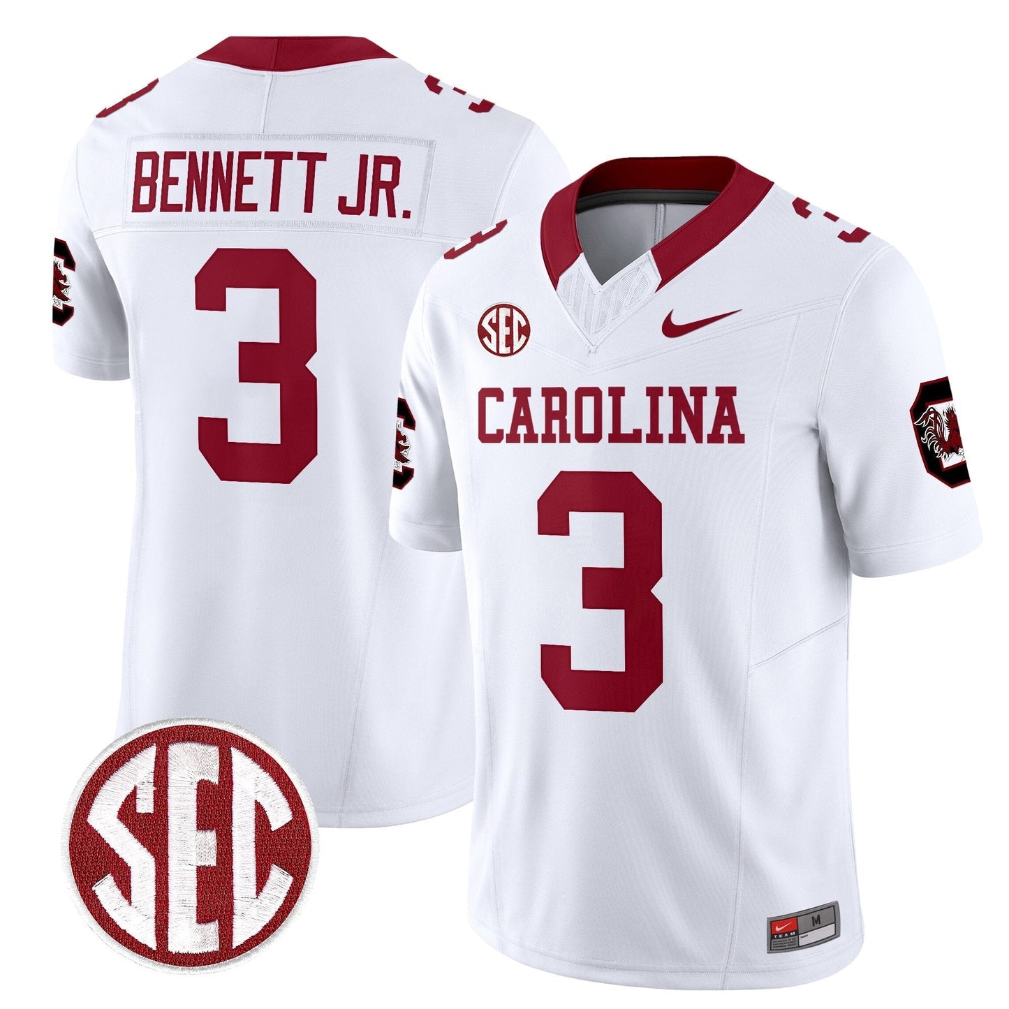 Men's South Carolina Gamecocks 1980 Throwback Vapor Limited Jersey – Rebrand 2026 – All Stitched