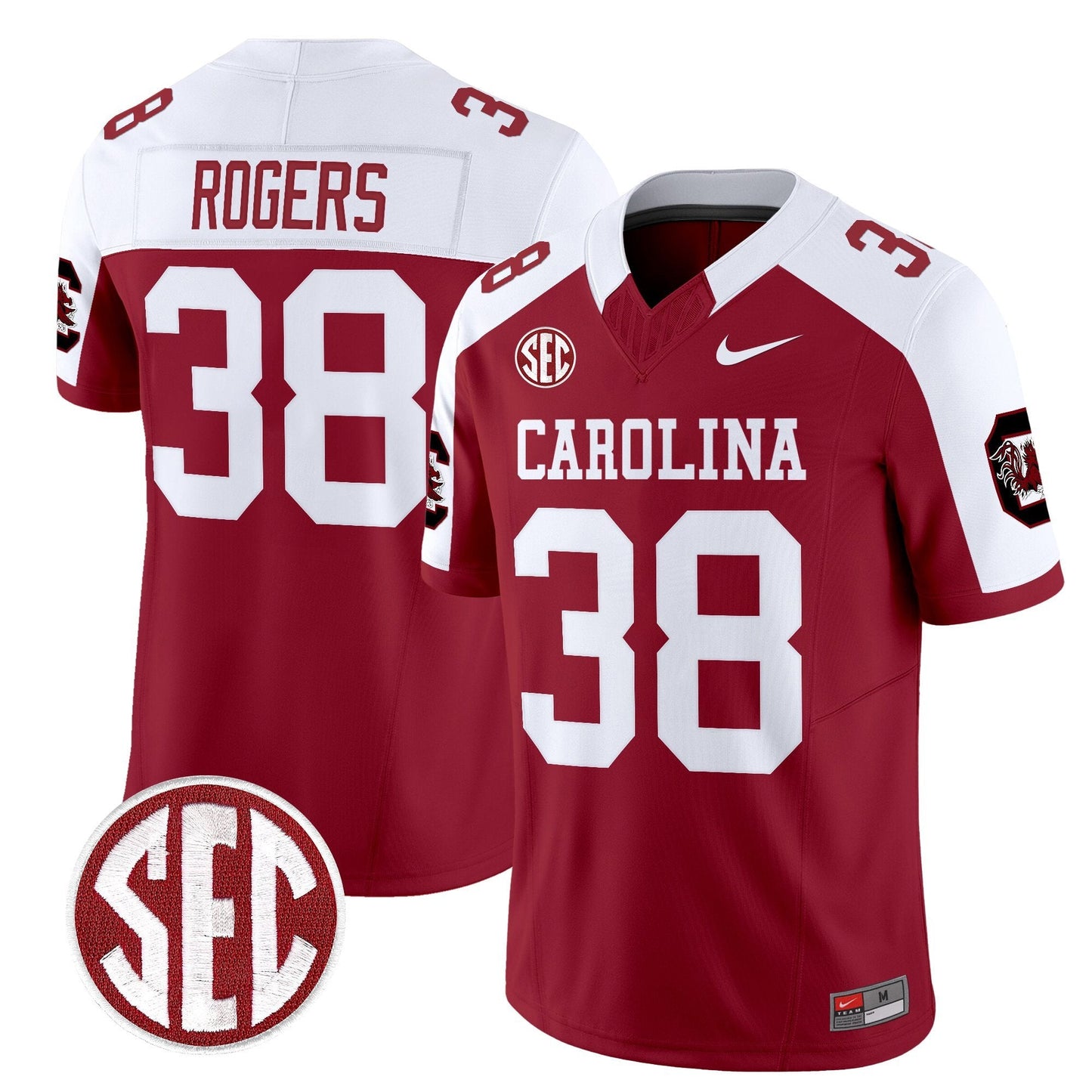 Men's South Carolina Gamecocks 1980 Throwback Vapor Limited Jersey – Rebrand 2026 – All Stitched