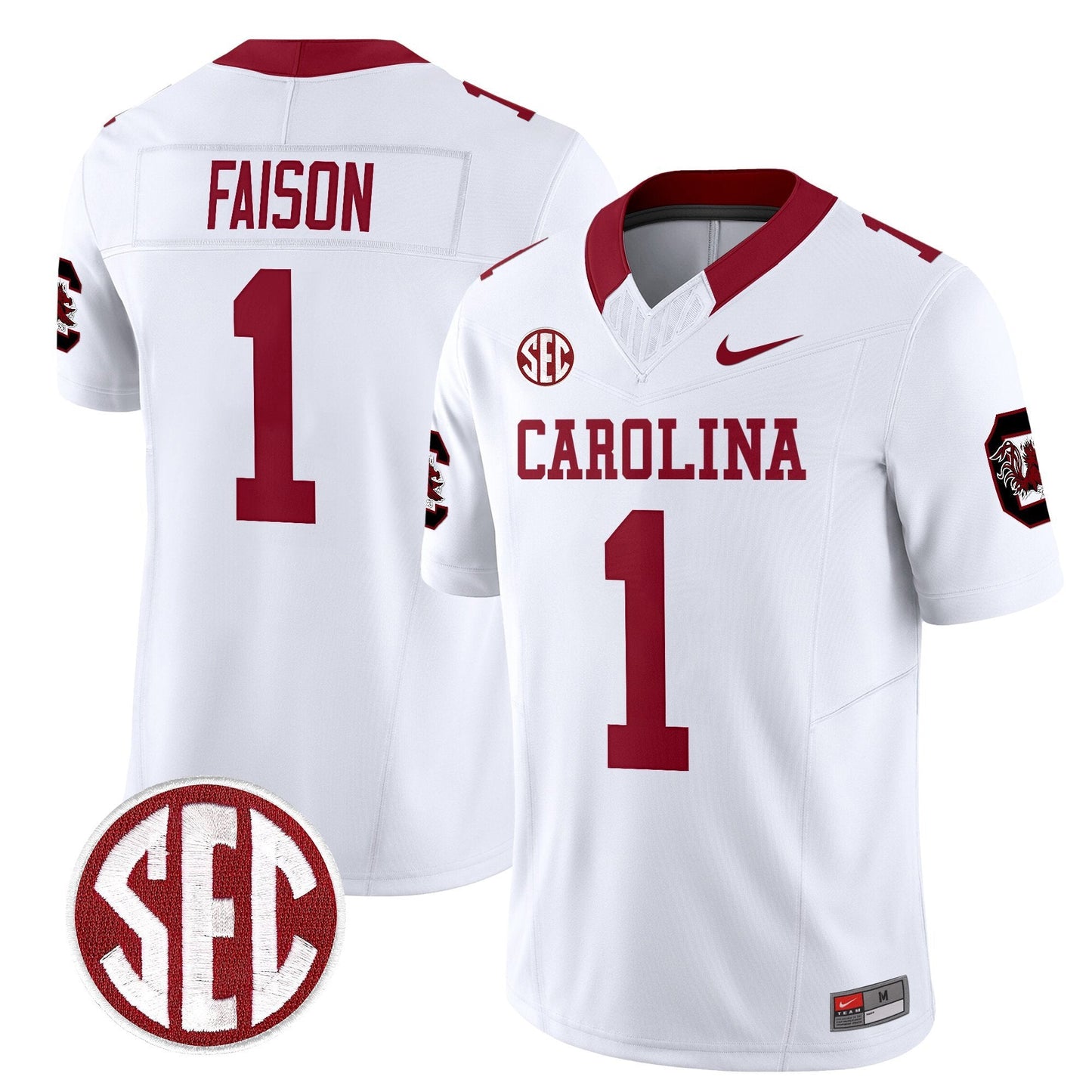 Men's South Carolina Gamecocks 1980 Throwback Vapor Limited Jersey – Rebrand 2026 – All Stitched