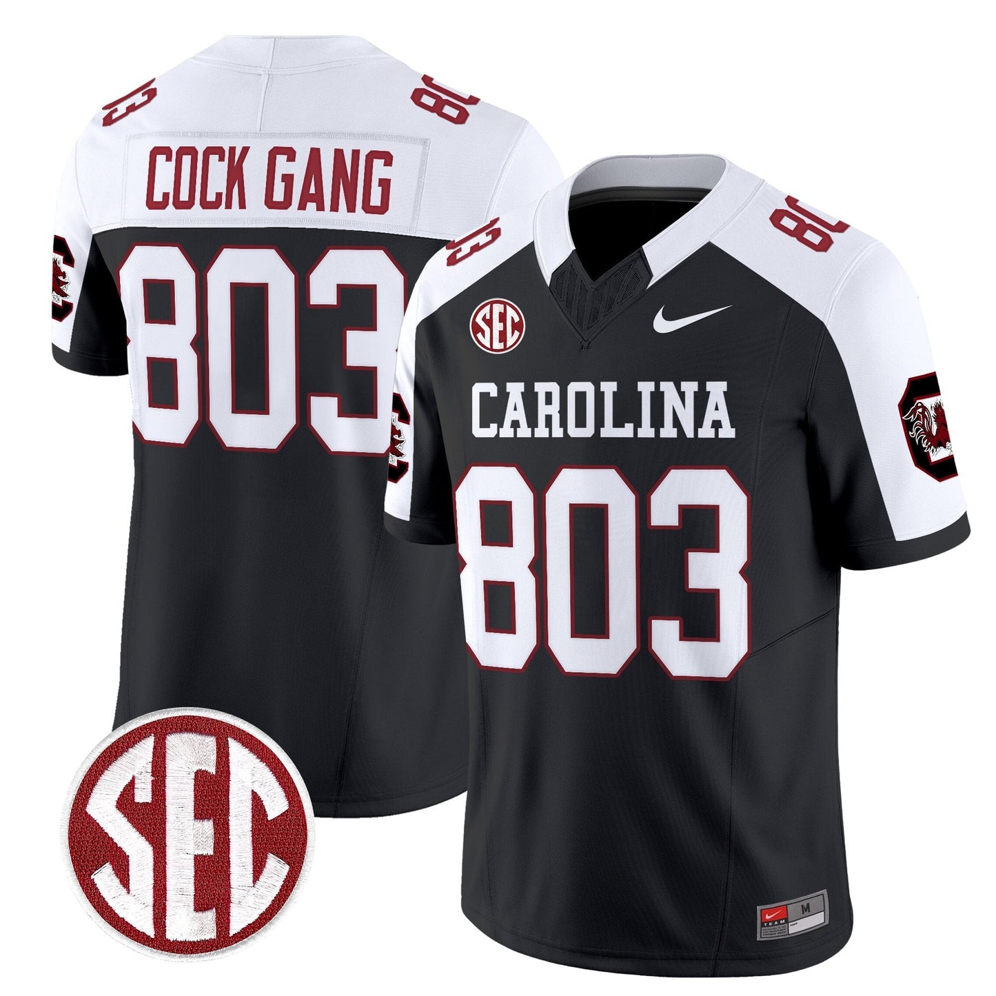Men's South Carolina Gamecocks 1980 Throwback Vapor Limited Jersey – Rebrand 2026 – All Stitched