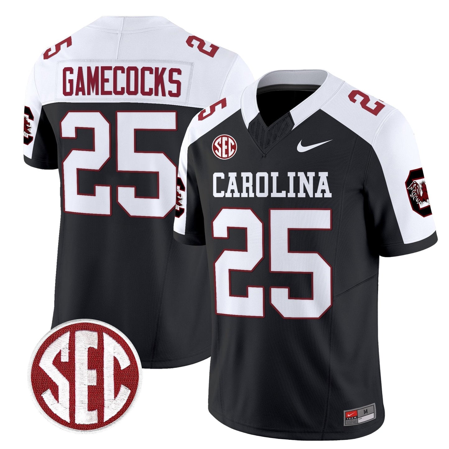 Men's South Carolina Gamecocks 1980 Throwback Vapor Limited Jersey – Rebrand 2026 – All Stitched
