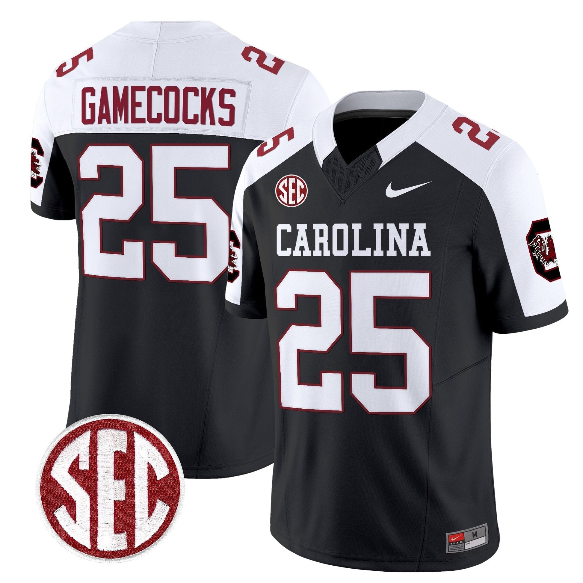 Men's South Carolina Gamecocks 1980 Throwback Vapor Limited Jersey – Rebrand 2026 – All Stitched