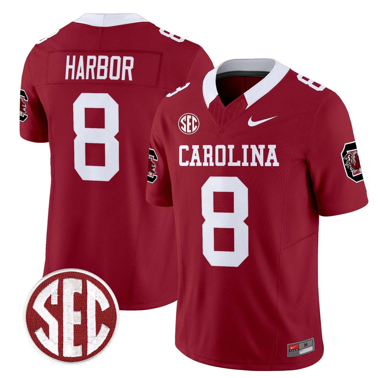Men's South Carolina Gamecocks 1980 Throwback Vapor Limited Jersey – Rebrand 2026 – All Stitched