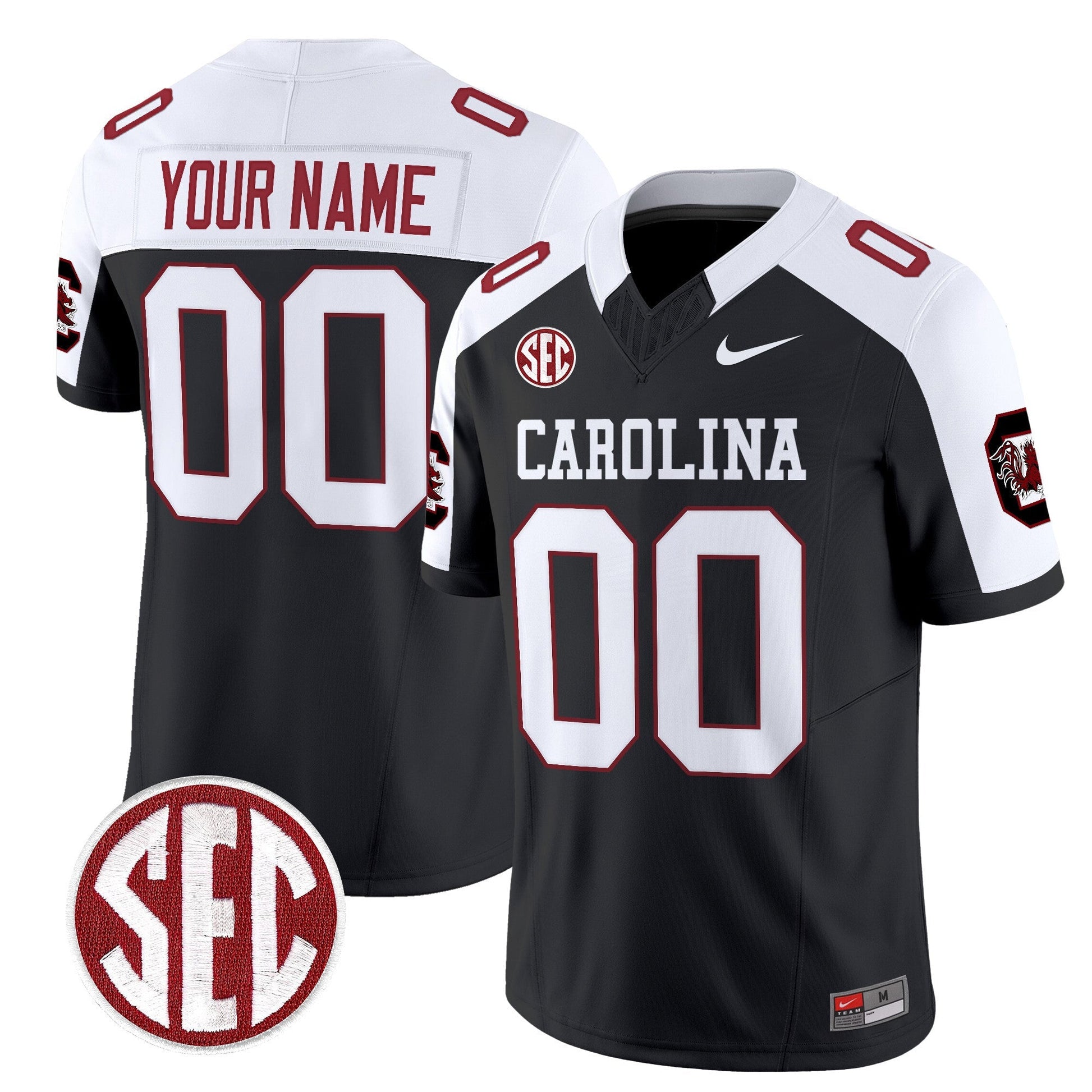 South Carolina Gamecocks 1980 Throwback Vapor Limited Custom Jersey – Rebrand 2026 – All Stitched