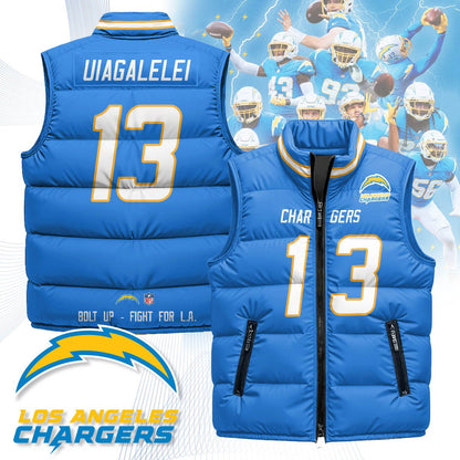 Los Angeles Chargers Unisex Puffer Vest