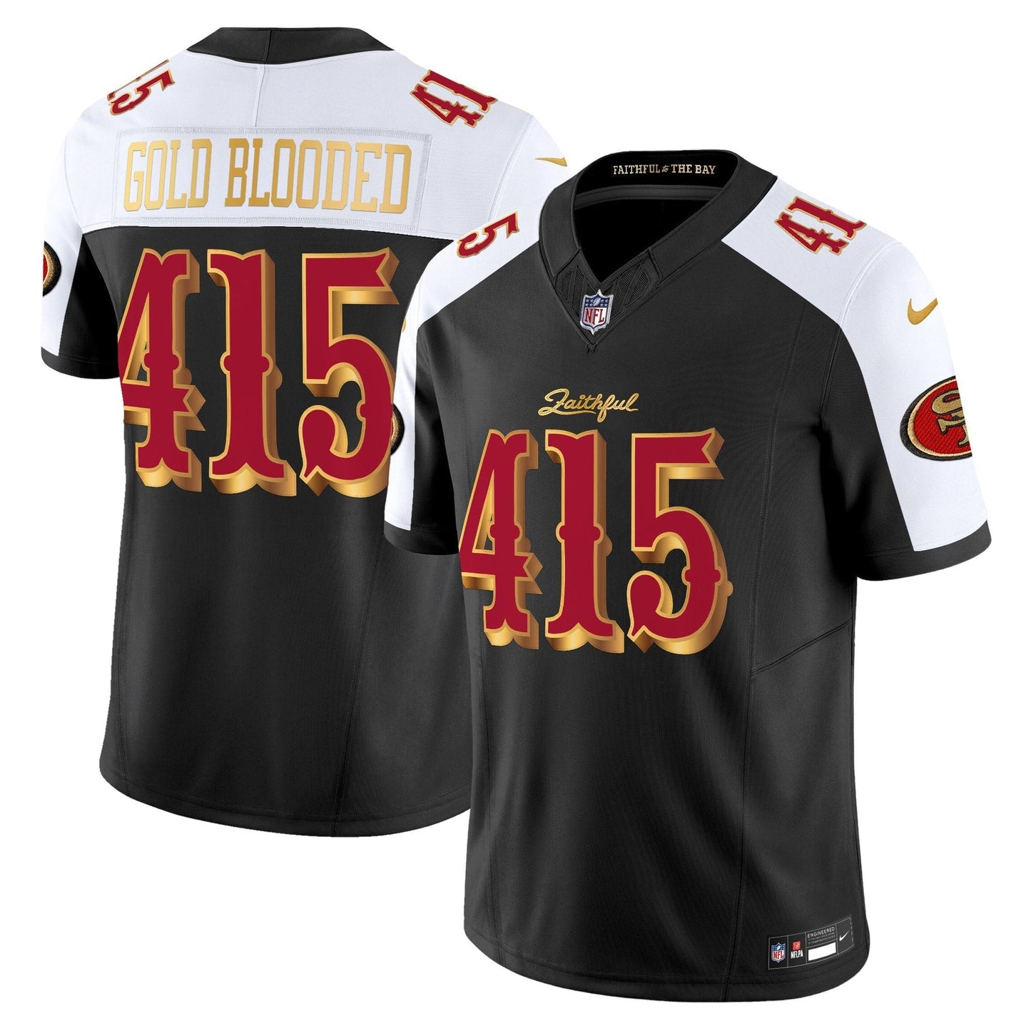 Men's San Francisco 49ers 2025 “Rivalries” Vapor Limited Jersey - All Stitched