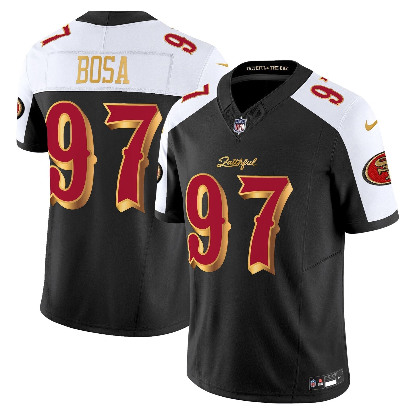 Men's San Francisco 49ers 2025 “Rivalries” Vapor Limited Jersey - All Stitched