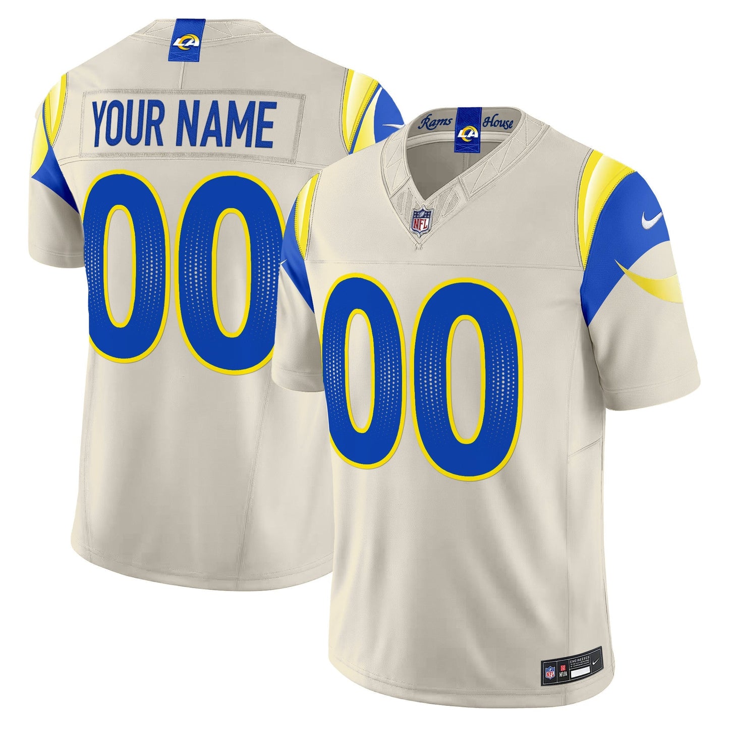 Los Angeles Rams 2025 "Rivalries" Vapor Limited Custom Jersey - All Stitched
