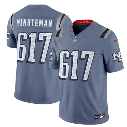 Men's New England Patriots 2025 "Rivalries" Vapor Limited Jersey - All Stitched