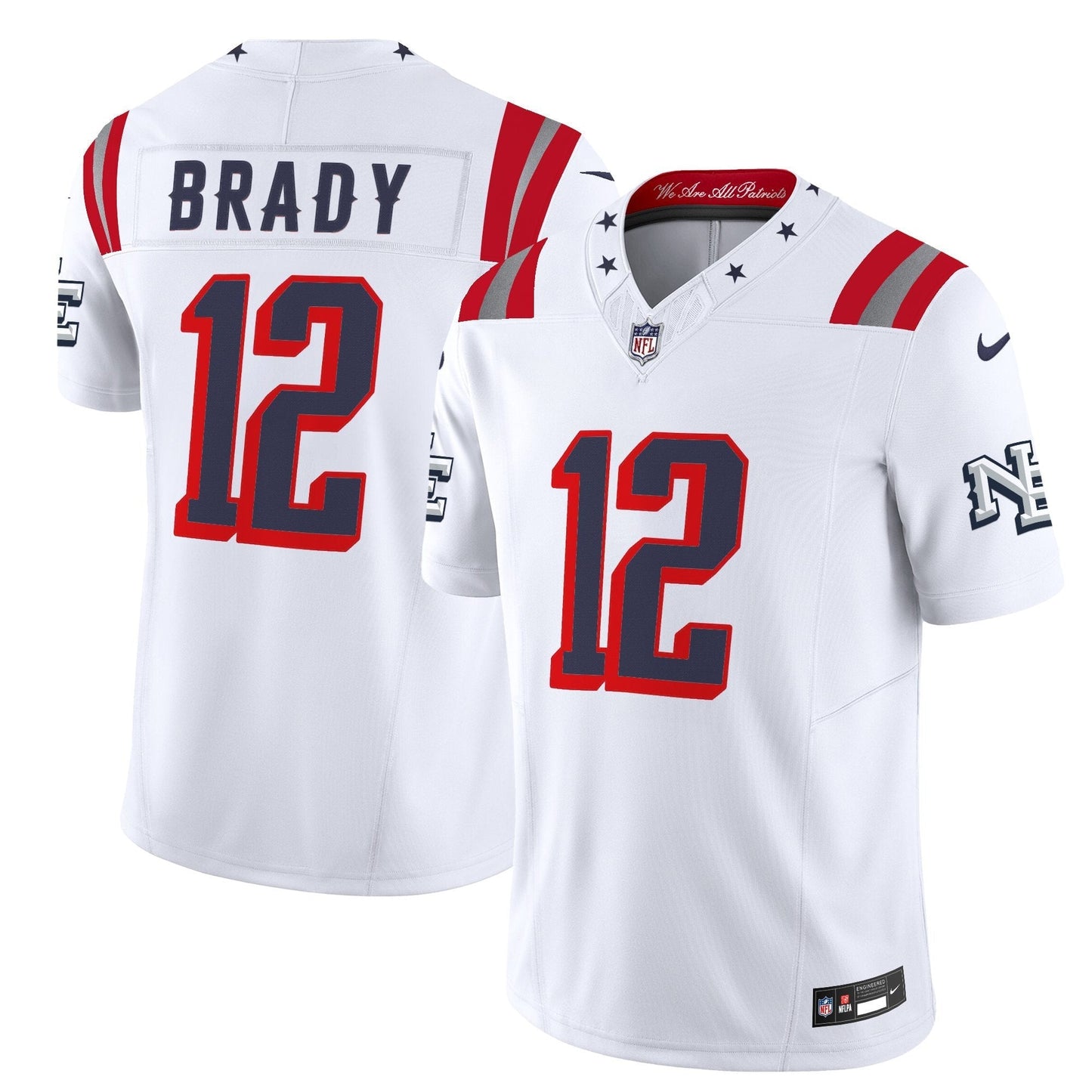 Men's New England Patriots 2025 "Rivalries" Vapor Limited Jersey - All Stitched