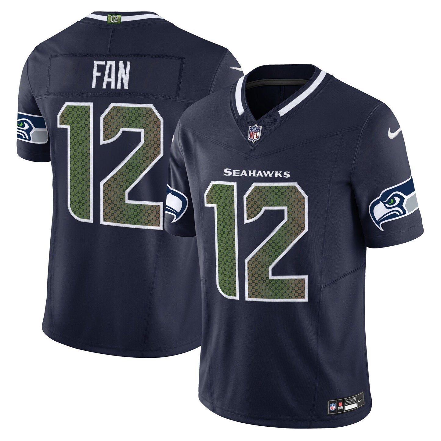 Men's Seattle Seahawks 2025 "Rivalries" Vapor Limited Jersey - All Stitched