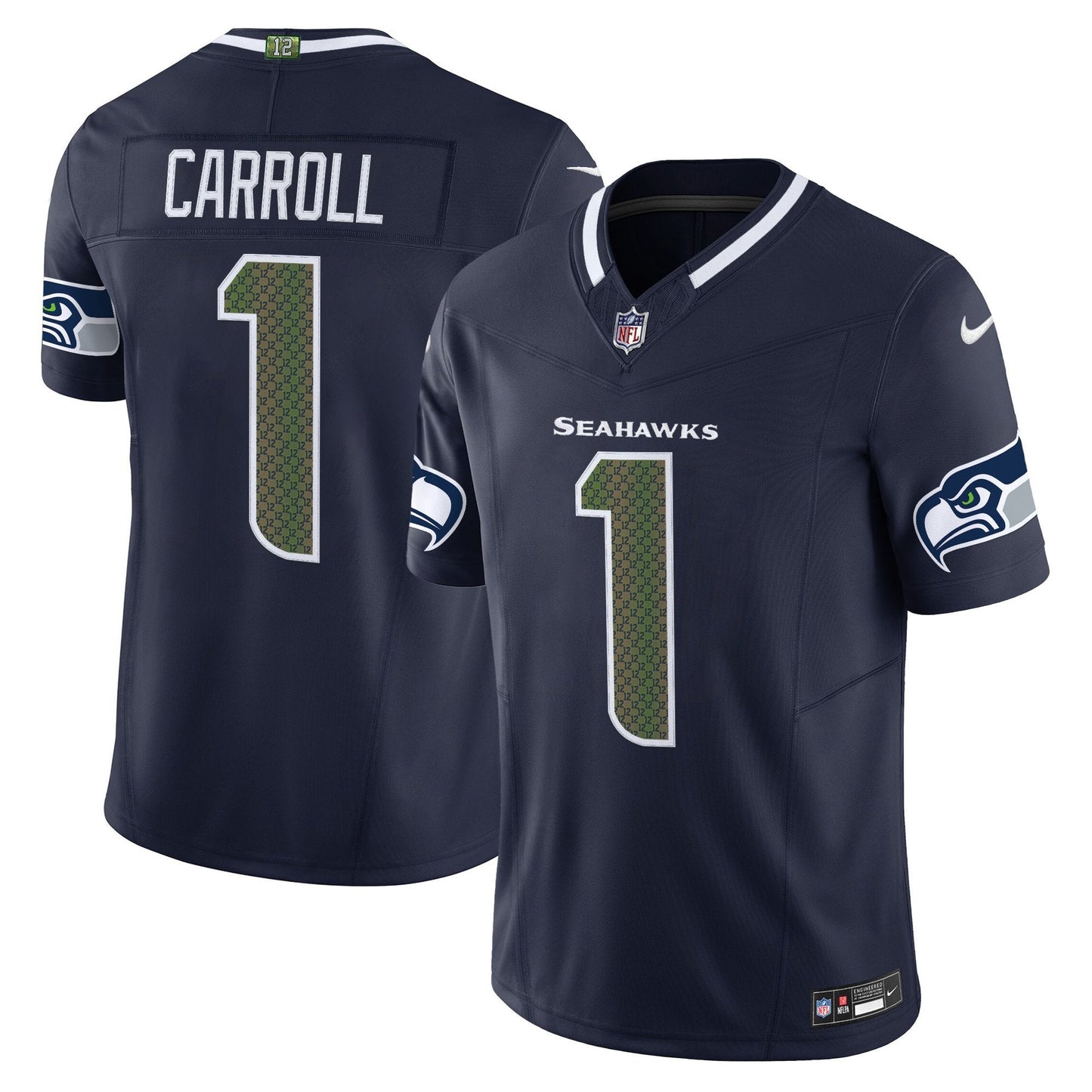 Men's Seattle Seahawks 2025 "Rivalries" Vapor Limited Jersey - All Stitched