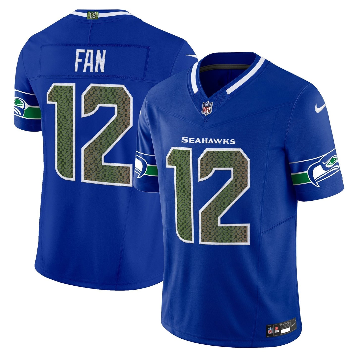 Men's Seattle Seahawks 2025 "Rivalries" Vapor Limited Jersey - All Stitched