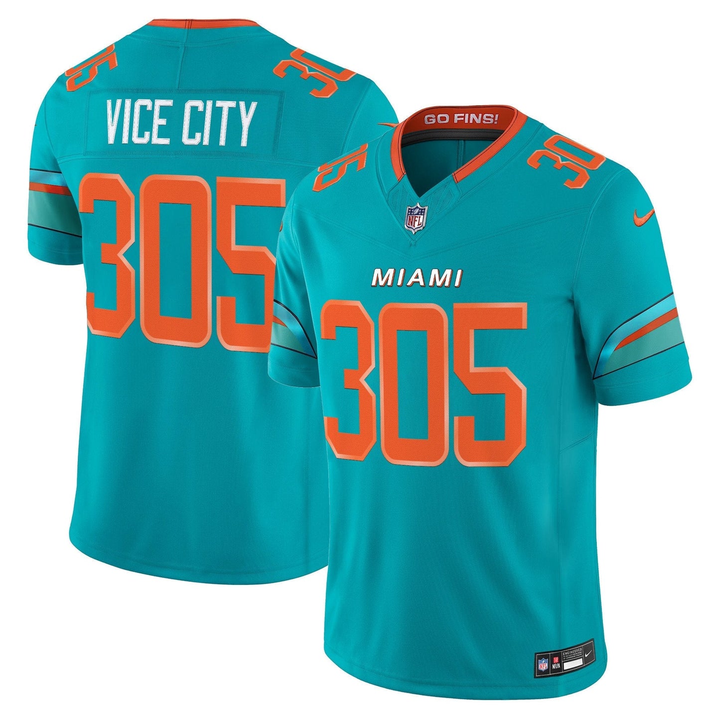 Men's Miami Dolphins 2025 "Rivalries" Vapor Limited Jersey - All Stitched