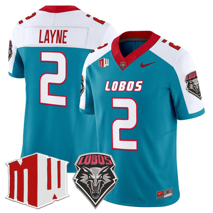 Men's New Mexico Lobos 2026 Vapor Limited Jersey - Stitched
