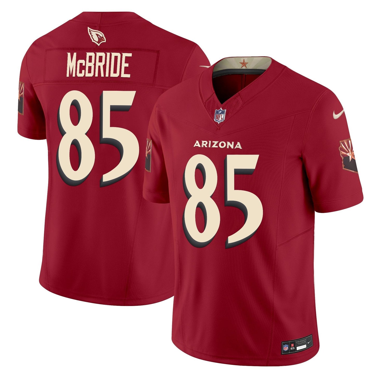 Men's Arizona Cardinals 2025 "Rivalries" Vapor Limited Jersey - All Stitched