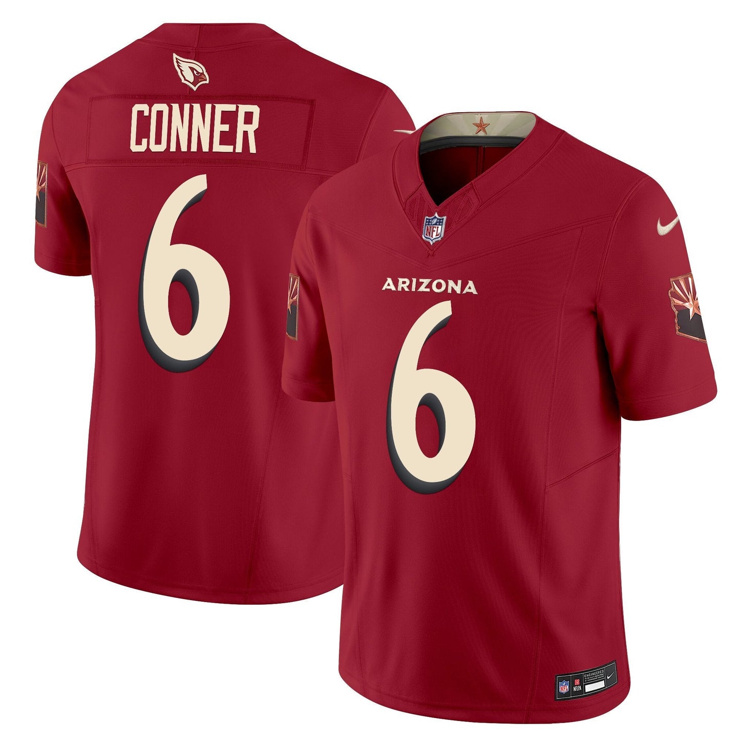 Men's Arizona Cardinals 2025 "Rivalries" Vapor Limited Jersey - All Stitched